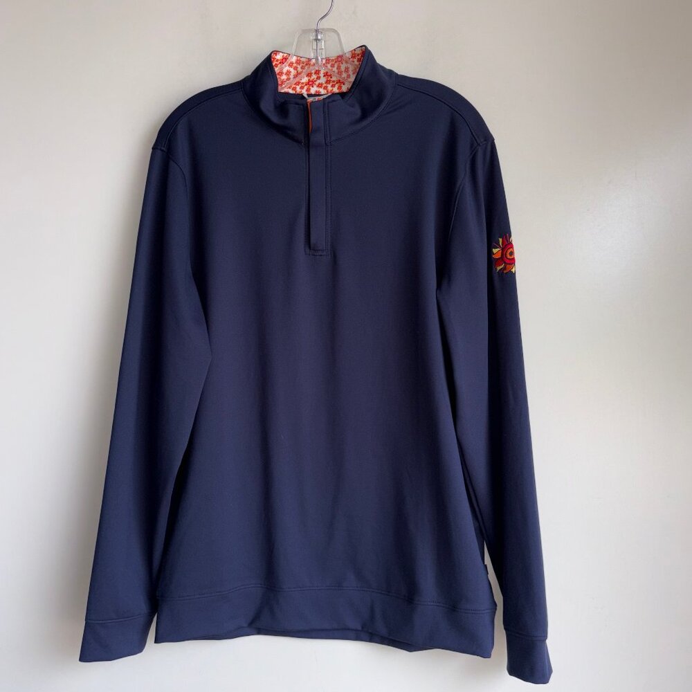 Swannies Golf Quarter Zip Pullover Men's Medium